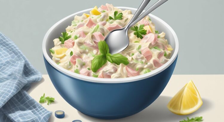 tonijnsalade met mayonaise