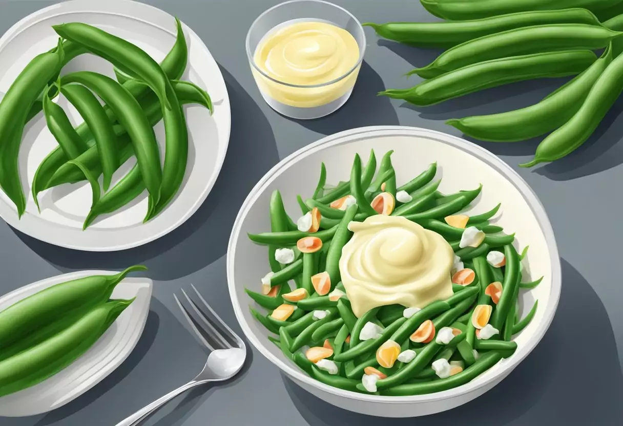 Koude boontjes salade mayonaise: een frisse klassieker voor elke gelegenheid